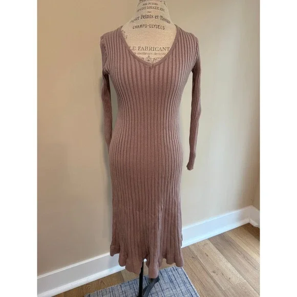 strapless open back dress Relaxed-fit Shirt Dress in soft pink main image 1